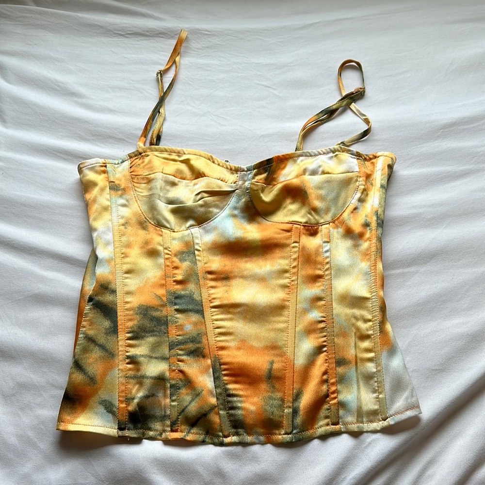 PLT bustier corset top